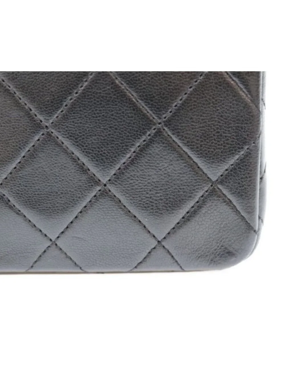 Chanel Black Gold Turnlock Full Flap Mini Quilted 19